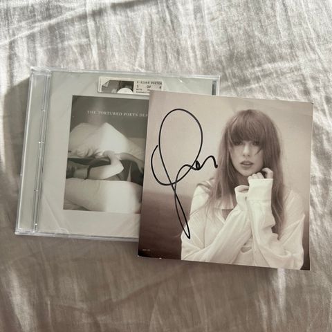 Signert Taylor Swift TTPD CD