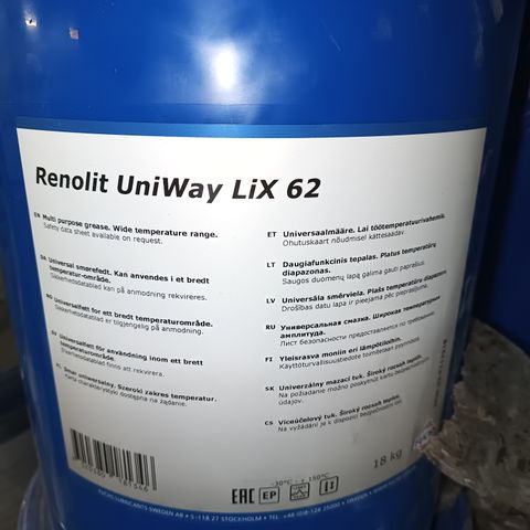 Fett Fuchs Renolit Uniway LiX 62 18kg