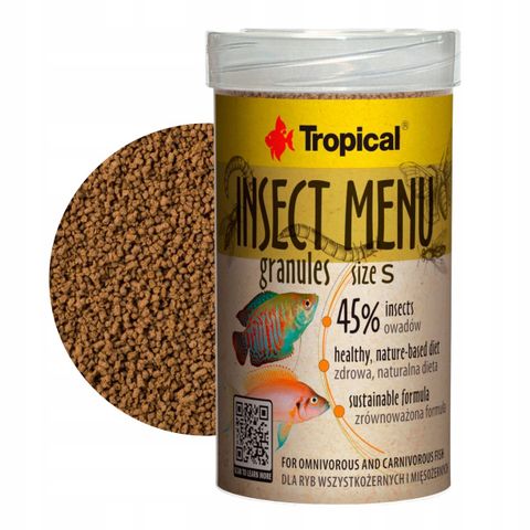 Tropical Insect Menu Granules Size S 1000 ml