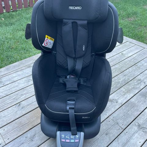 Recaro! Zero1 bilstol