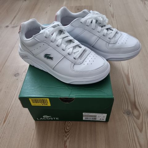 Lacoste sneakers leather str 37.5/6.5
