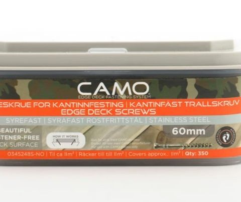 Camo A4 3,0x60mm TX15 freseskrue syrefast 350stk