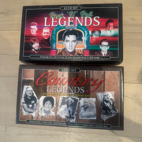 Elvis Legends - Rock ‘n’ roll + country 12 CD set