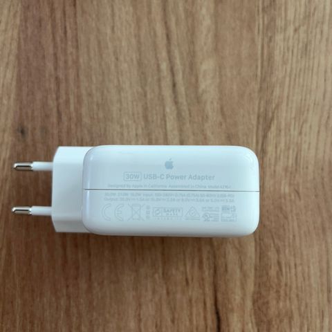 Apple USB-C Ladekloss til Mac 30W