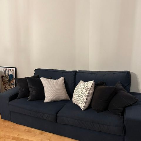KIVIK 3-seter sofa fra IKEA selges billig