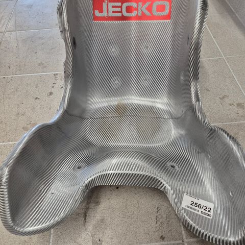 Gokart stol Stol Jecko Standard – Sølv sise BH3