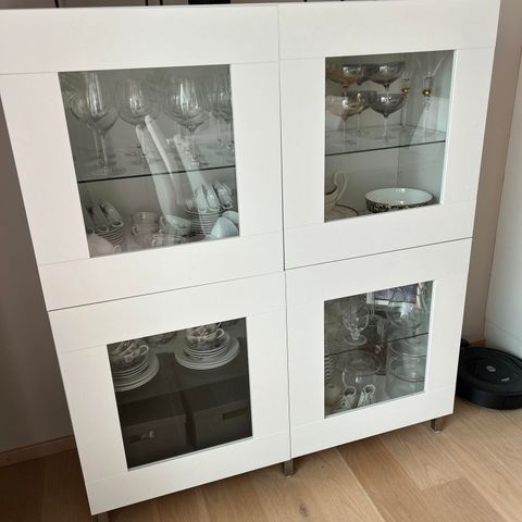 Ikea Bestå vitrineskap