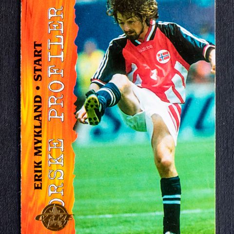 Fotballkort - Eliteserien 1995 (Game) - No. 228 - Erik Mykland (Norske Profiler)