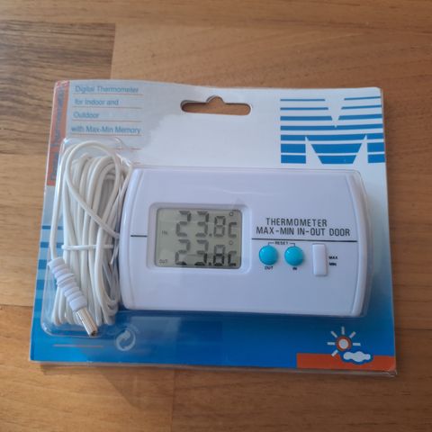 Termometer digital for kr. 50