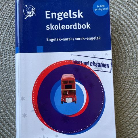 Engelsk skoleordbok - engelsk-norsk / norsk-engelsk