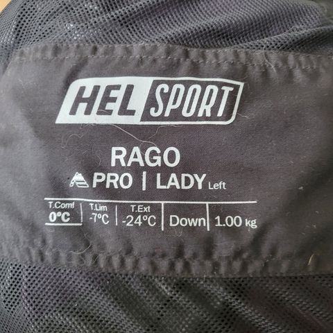 Helsport Rago pro Lady (left) 1kg