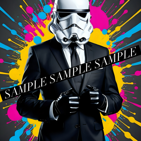 Star Wars / Stormtrooper Popart