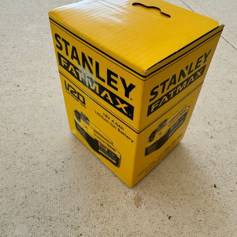 Stanley Fatmax batteri 4Ah