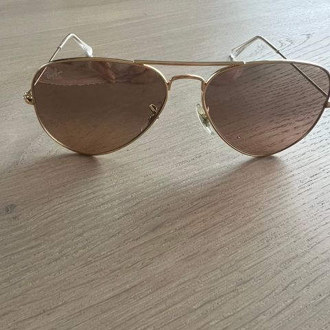 Ray-ban solbrille aviator dame