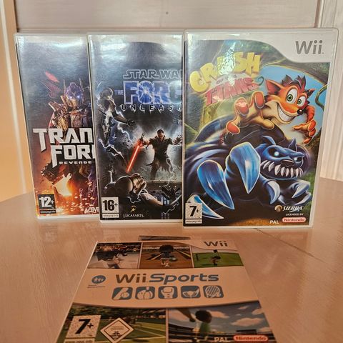 Wii lot selges.