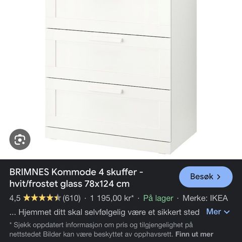 Ikea kommode