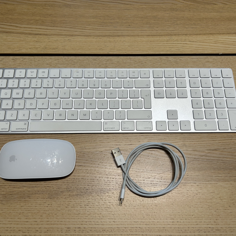 Apple Magic Keyboard (US) + Magic Mouse