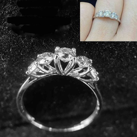 Diamantring 1.00 Ct (18k)