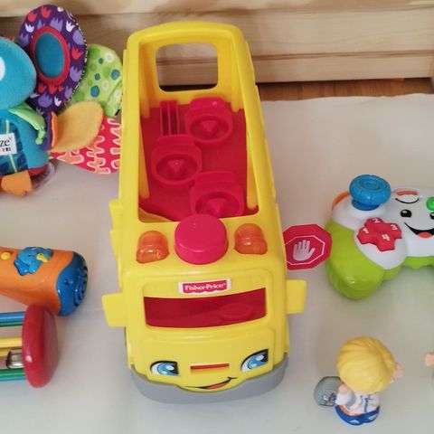 Baby leker Fisher Price, Lamaze, Brio, Vtech