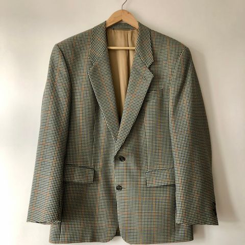 Blazer vintage 100% ull str. 48