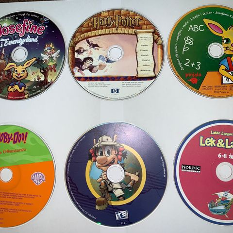 Gamle PC spill / CD-rom