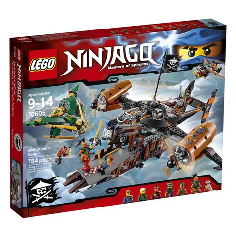 Lego Ninjago 70605 Misfortune’s Keep