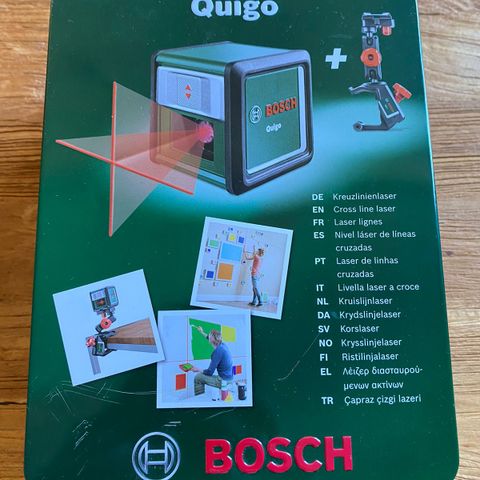 UTLEIE: Bosch krysslaser