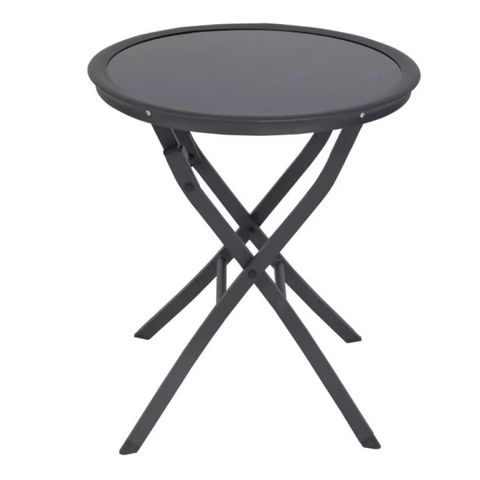 Sammenleggbart bord i aluminium 60cm i diameter