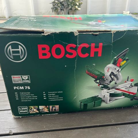 Bosch PCM 800 S kapp- og gjærsag, 1200 W.