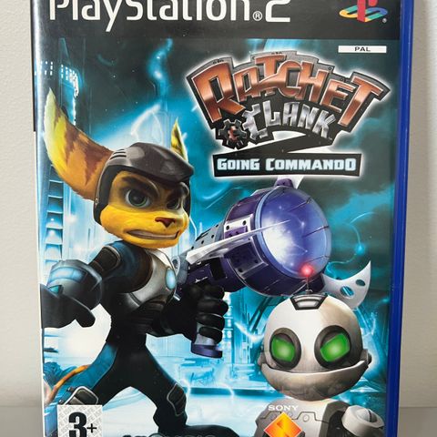 PlayStation 2 spill: Ratchet & Clank 2 Going Commando