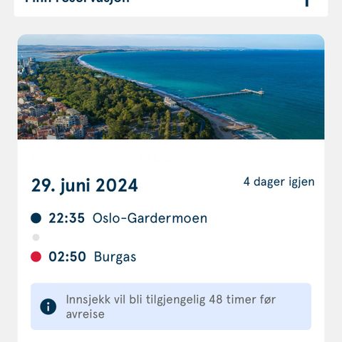 Flybilett med Norwegian tur/retur Bulgaria