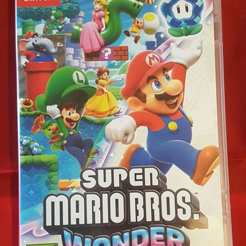 Super Mario bros Wonder til Nintendo switch.