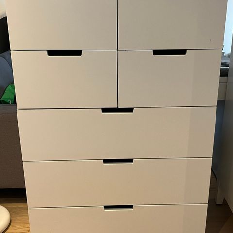 IKEA NORDLI kommode med 7 skuffer