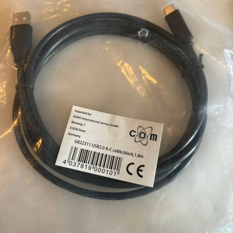 usb A to usb C ,2 meter