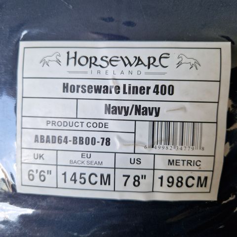 Helt ny Horseware 400g liner
