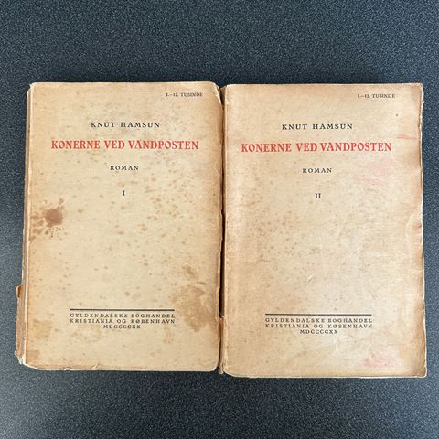 Knut Hamsun - Konerne ved vandposten I-II, 1.-12. tusen