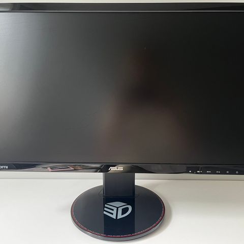 Asus VG248QE 24" PC-skjerm/gamingskjerm (sort)