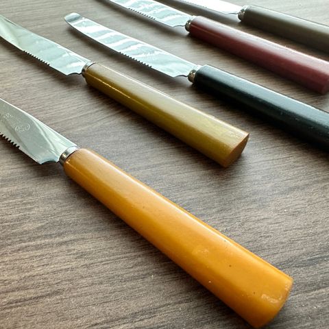 Vintage ostekniver / fruktkniver
