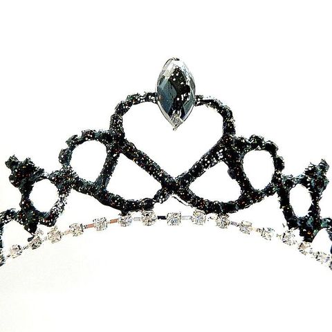 Gotisk tiara, prinsesse krone, utkledning, bryllup, pent brukt, kan sendes