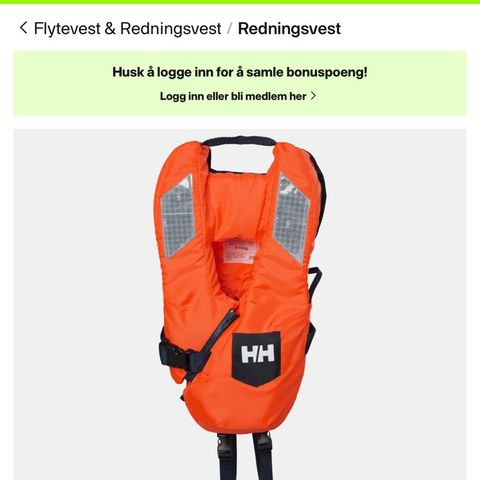 Baby safe + redningsvest