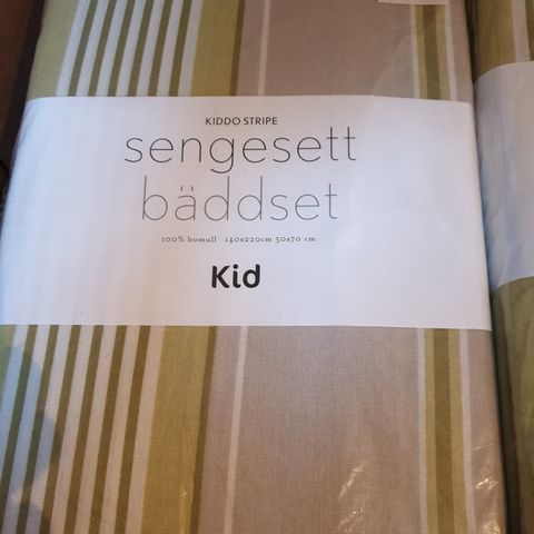 Ubrukt sengesett..100kr per stk