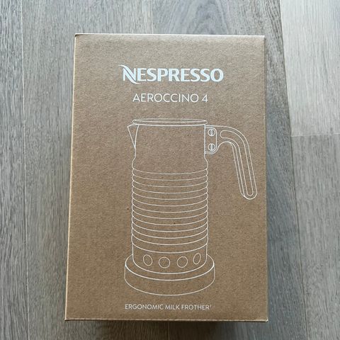 Ny Nespresso melkeskummer