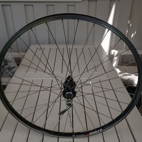 Alexrims DM18 26" komplett MTB bakhjul