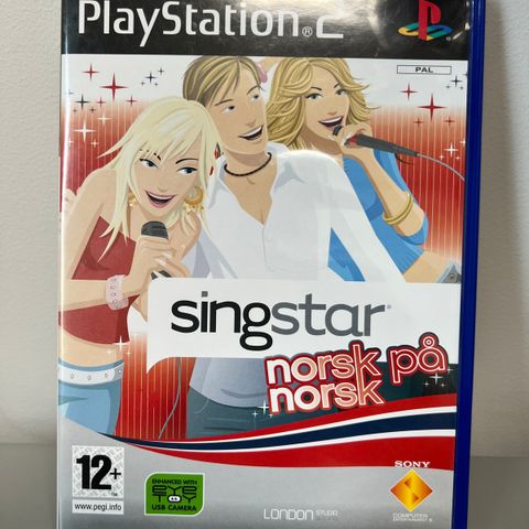 PlayStation 2 spill: SingStar Norsk på Norsk