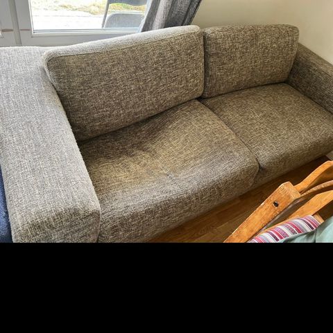 Sofa lyse grå