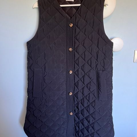 Noella lang quilted vest str M/L