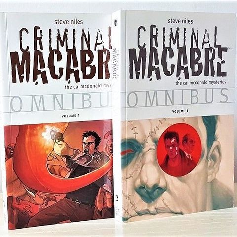 "Criminal Macabre Omnibus Volume 1 & 3". Steve Niles. Dark Horse Comics