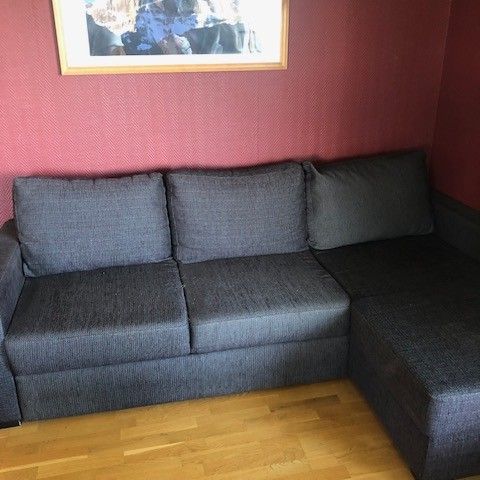 Hjernesofa/sofa med sovefunksjon