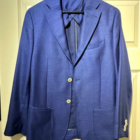 Massimo Dutti - Ny blå Blazer Herre Str. 48