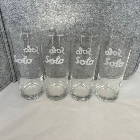 4 stk Solo glass 40cl